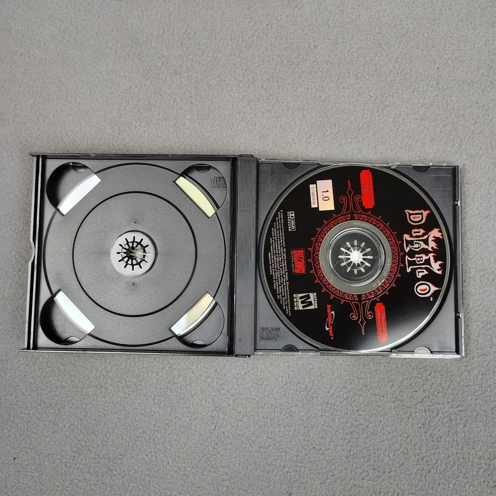Diablo 2 II PC Game Windows 2000 Blizzard All 3 Discs Jewel Case Vintage Gaming